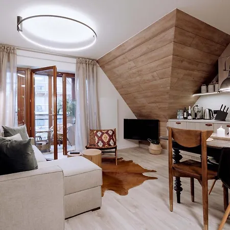 Diament Mozaika W Centrum Z Balkonem Apartment