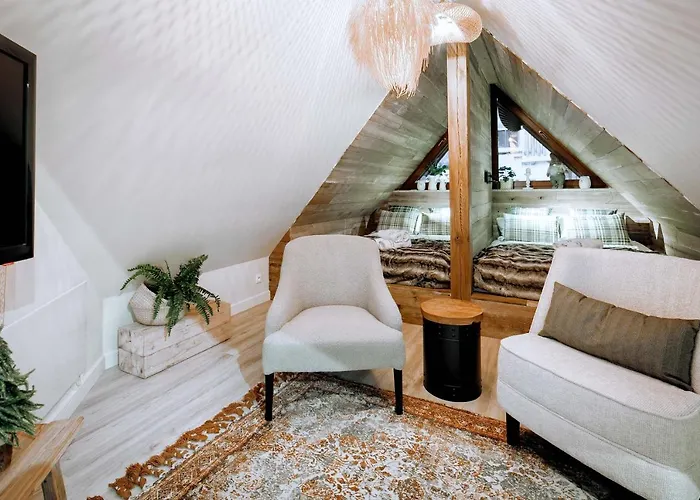 דירה Diament Mozaika W Centrum Z Balkonem זקופאנה